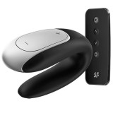 Double Fun Partner Vibrator Schwarz von Satisfyer Connect | Fesselliebe.de