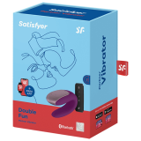 Double Fun Partner Vibrator Lila von Satisfyer Connect | Fesselliebe.de