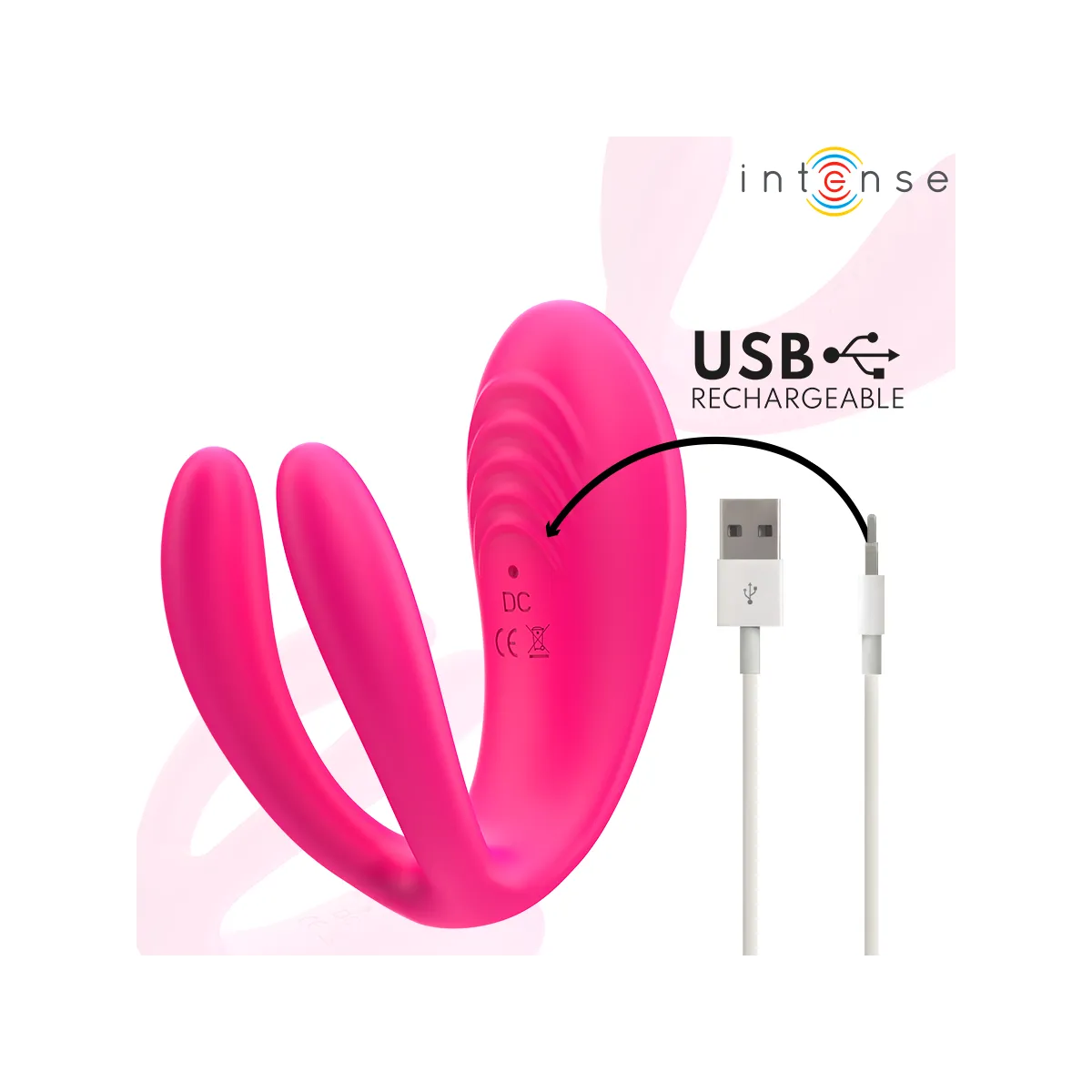 Julia Doppelvibrator-Klemmenstimulator mit Fernbedienung von Intense Couples Toys | Fesselliebe.de