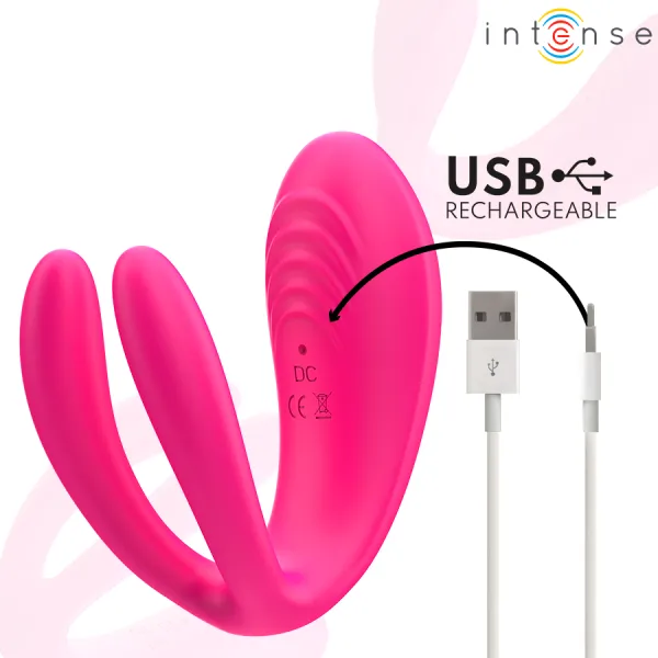 Julia Doppelvibrator-Klemmenstimulator mit Fernbedienung von Intense Couples Toys | Fesselliebe.de