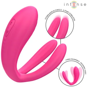 Julia Doppelvibrator-Klemmenstimulator mit Fernbedienung von Intense Couples Toys
