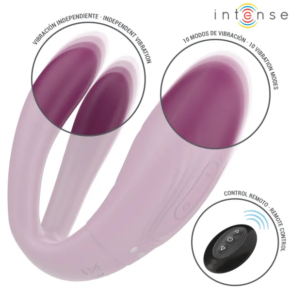 Sandra Klappe- und Vibrationsklemmstimulator mit Fernbedienung von Intense Couples Toys | Fesselliebe.de