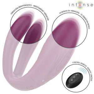 Sandra Klappe- und Vibrationsklemmstimulator mit Fernbedienung von Intense Couples Toys