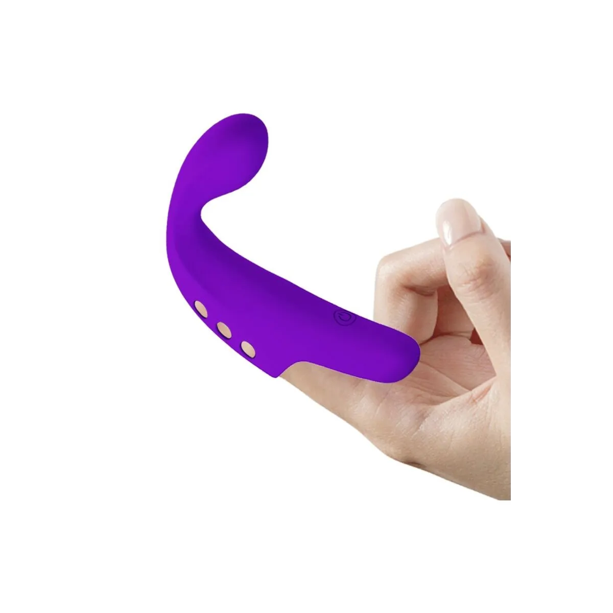 Gorgon Purple wiederaufladbarer Fingervibrator von Pretty Love Smart | Fesselliebe.de