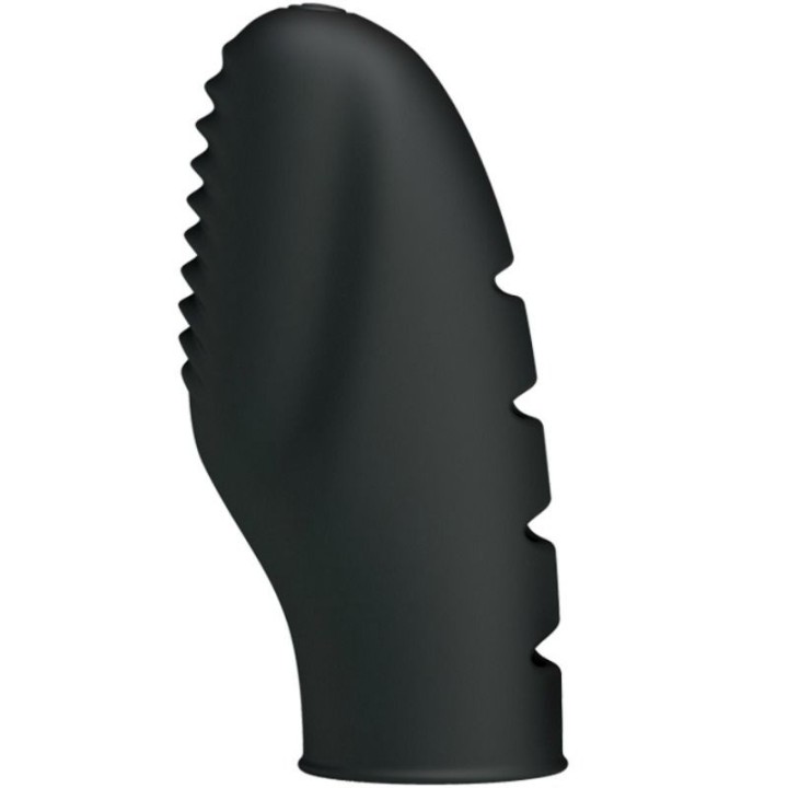 Flirtation Stanford Schwarzer Vibrationsfingerhülle von Pretty Love Flirtation | Fesselliebe.de