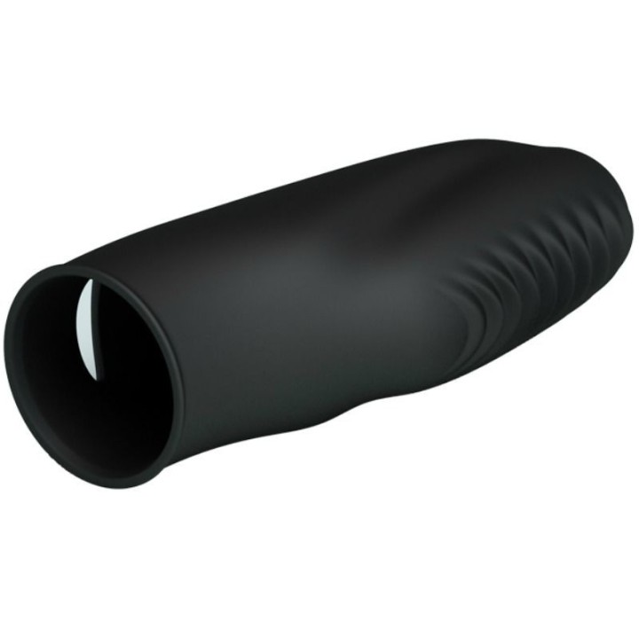 Flirtation Stanford Schwarzer Vibrationsfingerhülle von Pretty Love Flirtation | Fesselliebe.de