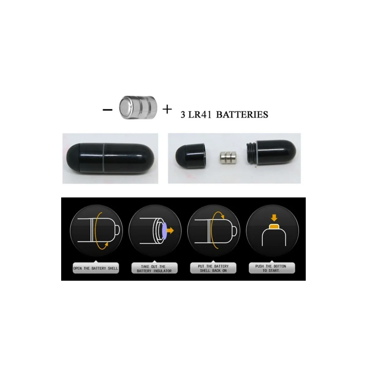 Flirtation Stanford Schwarzer Vibrationsfingerhülle von Pretty Love Flirtation | Fesselliebe.de