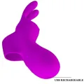 Smart wiederaufladbarer Fingerhut mit Rabbit von Pretty Love Smart