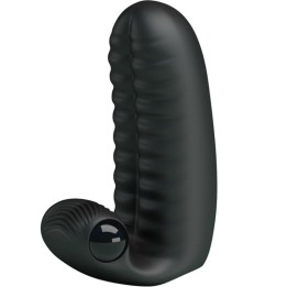 Abbott Schwarzer Stimulator-Fingerhut von Pretty Love | Fesselliebe.de