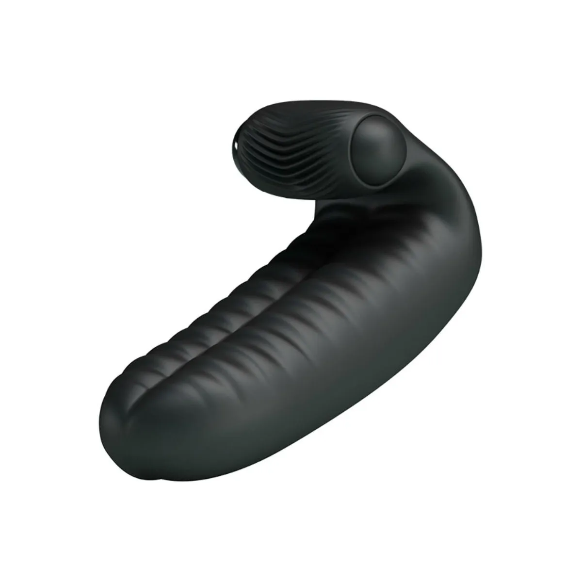 Abbott Schwarzer Stimulator-Fingerhut von Pretty Love | Fesselliebe.de