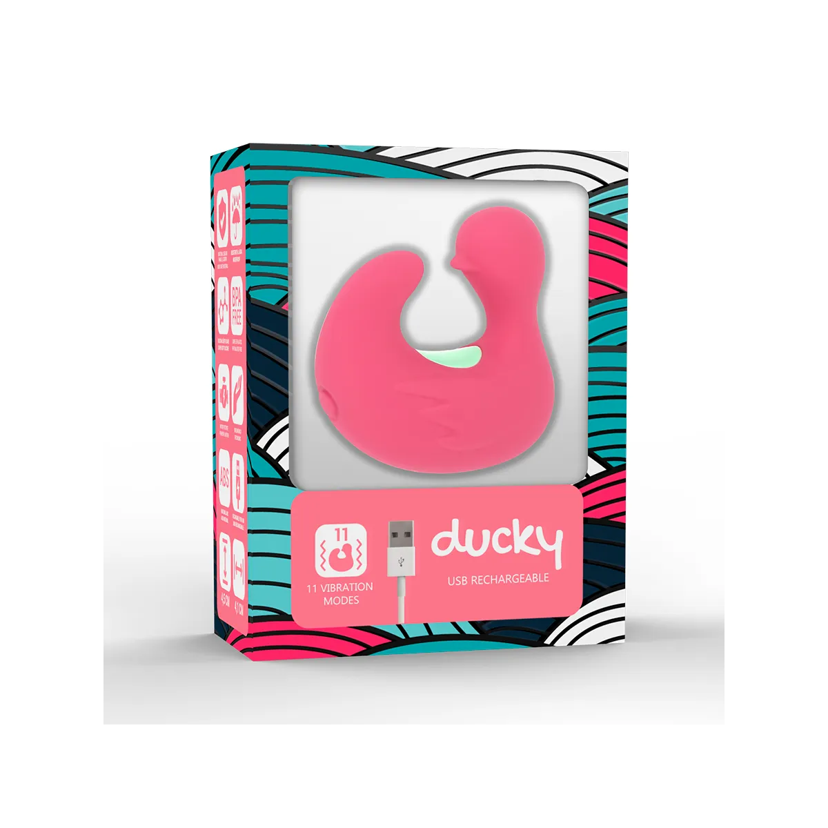 Duckymania Aufladbarer Silikonstimulatorfinger von Happy Loky | Fesselliebe.de