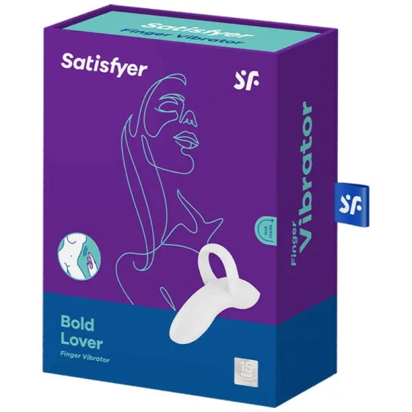 Bold Lover Fingervibrator Weiss von Satisfyer Vibrator | Fesselliebe.de