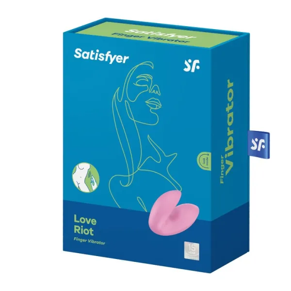 Love Riot Fingervibrator Rosa von Satisfyer Vibrator | Fesselliebe.de