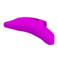 Delphini Leistungsstarker Lila Fingerstimulator von Pretty Love