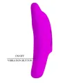 Delphini Leistungsstarker Lila Fingerstimulator von Pretty Love