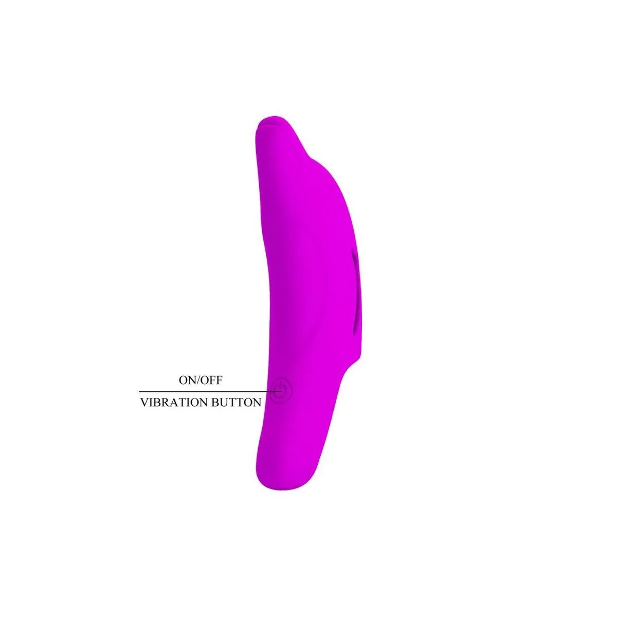 Delphini Leistungsstarker Lila Fingerstimulator von Pretty Love | Fesselliebe.de