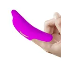 Delphini Leistungsstarker Lila Fingerstimulator von Pretty Love
