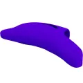 Delphini Leistungsstarker Dunkelblauer Fingerstimulator von Pretty Love