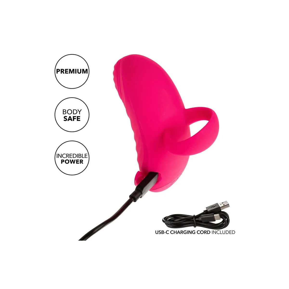 Envy Handmassager mit Rollball, 7 Vibrationen, Rosa von Calexotics | Fesselliebe.de