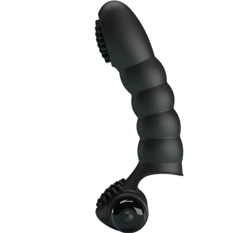 Alexander Fingervibrator 10 Vibrationen Schwarz von Pretty Love | Fesselliebe.de