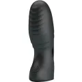 Alan Silikon-Fingervibrator Schwarz von Pretty Love