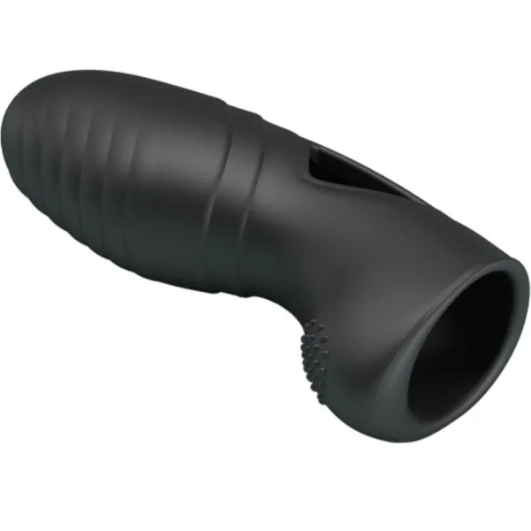Alan Silikon-Fingervibrator Schwarz von Pretty Love | Fesselliebe.de