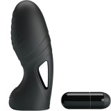Alan Silikon-Fingervibrator Schwarz von Pretty Love | Fesselliebe.de