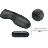 Alan Silikon-Fingervibrator Schwarz von Pretty Love | Fesselliebe.de