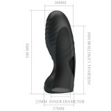 Alan Silikon-Fingervibrator Schwarz von Pretty Love | Fesselliebe.de