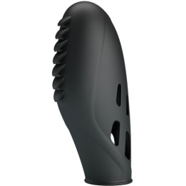 Gilo Silikon-Fingervibrator Schwarz von Pretty Love | Fesselliebe.de