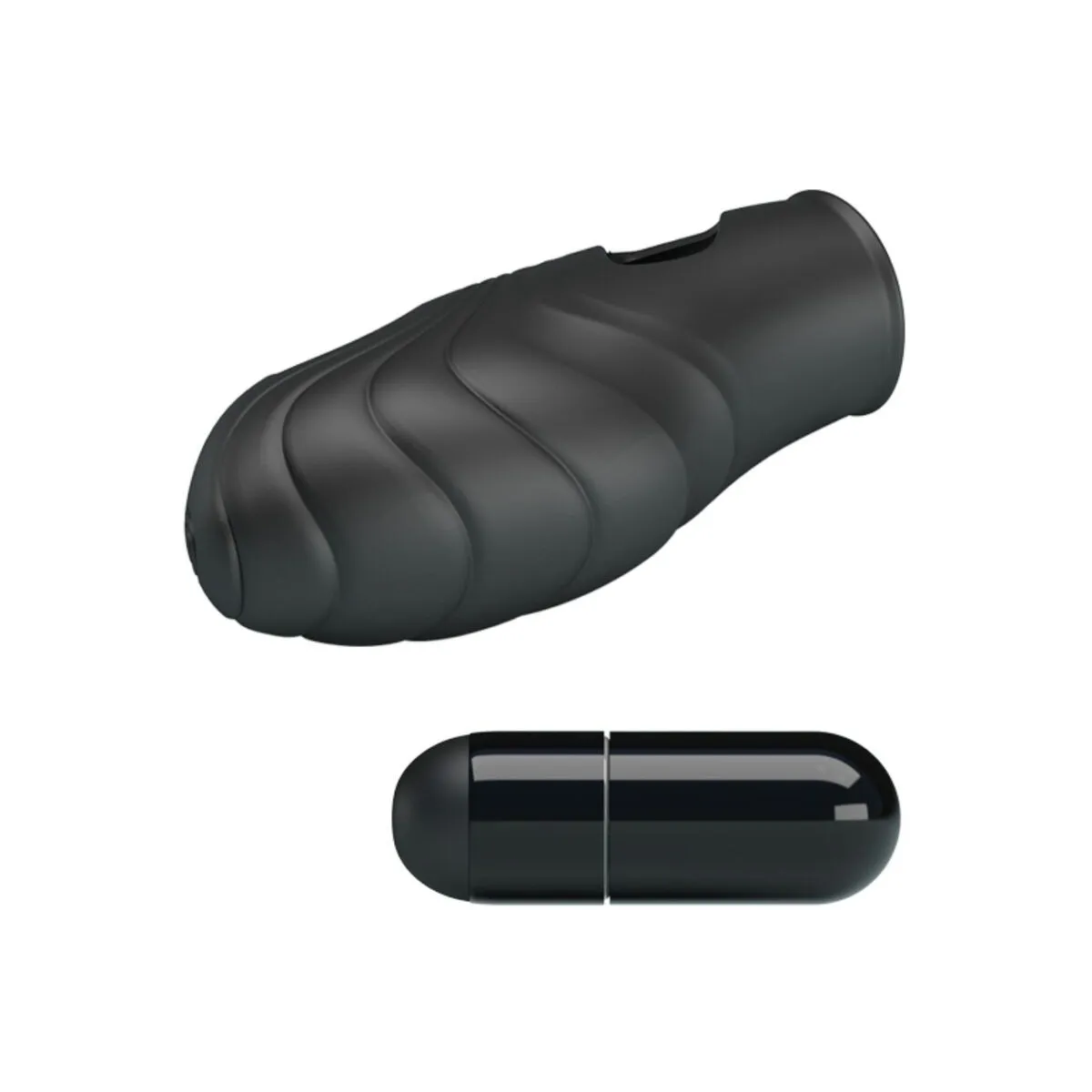 Lich Silikon-Fingervibrator Schwarz von Pretty Love | Fesselliebe.de