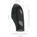 Lich Silikon-Fingervibrator Schwarz von Pretty Love