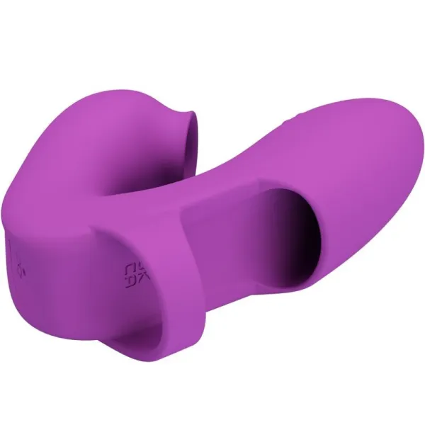 Athena Fingervibrator mit Klitorisstimulator Lila von Pretty Love | Fesselliebe.de