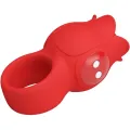 Jae Rose Förmiger Fingervibrator 10 Vibrationen Rot von Pretty Love