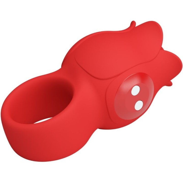Jae Rose Förmiger Fingervibrator 10 Vibrationen Rot von Pretty Love | Fesselliebe.de