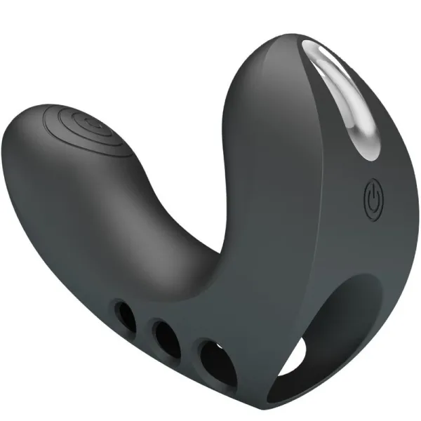 Camelia Fingervibrator 7 Vibrationen Schwarz von Pretty Love | Fesselliebe.de