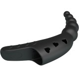 Jordin Fingervibrator 10 Vibrationen Schwarz von Pretty Love | Fesselliebe.de