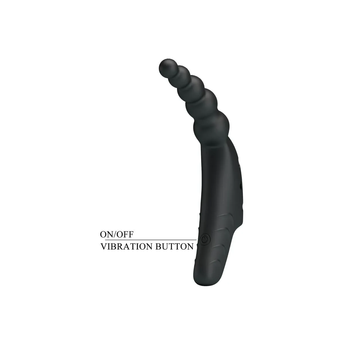 Jordin Fingervibrator 10 Vibrationen Schwarz von Pretty Love | Fesselliebe.de