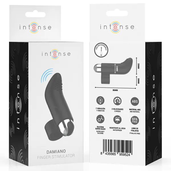 Damiano wiederaufladbarer Fingerstimulator von Intense Fun | Fesselliebe.de