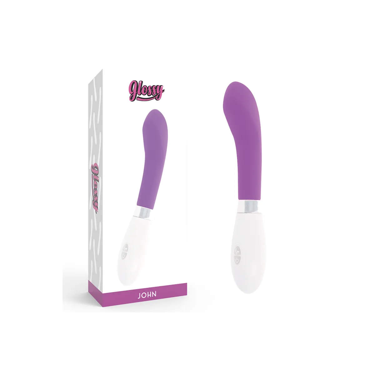 John Vibrator Lila von Glossy | Fesselliebe.de