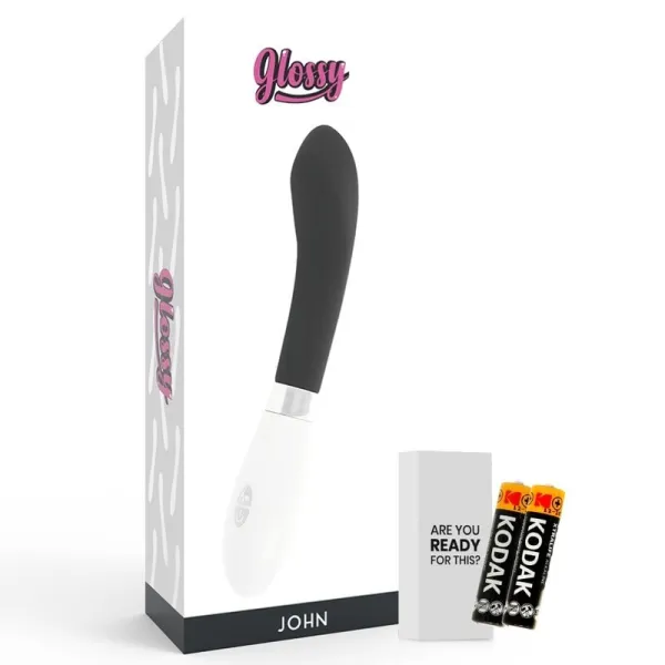 John Vibrator Schwarz von Glossy | Fesselliebe.de