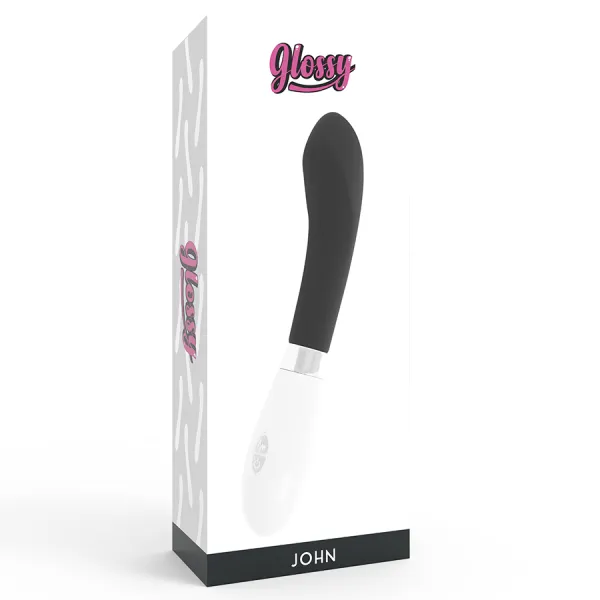 John Vibrator Schwarz von Glossy | Fesselliebe.de