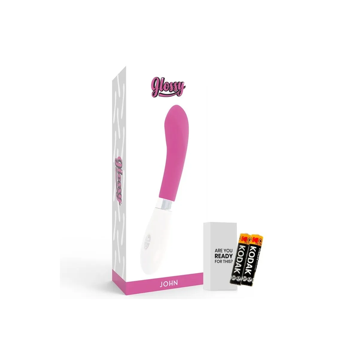 John Vibrator Rosa von Glossy | Fesselliebe.de