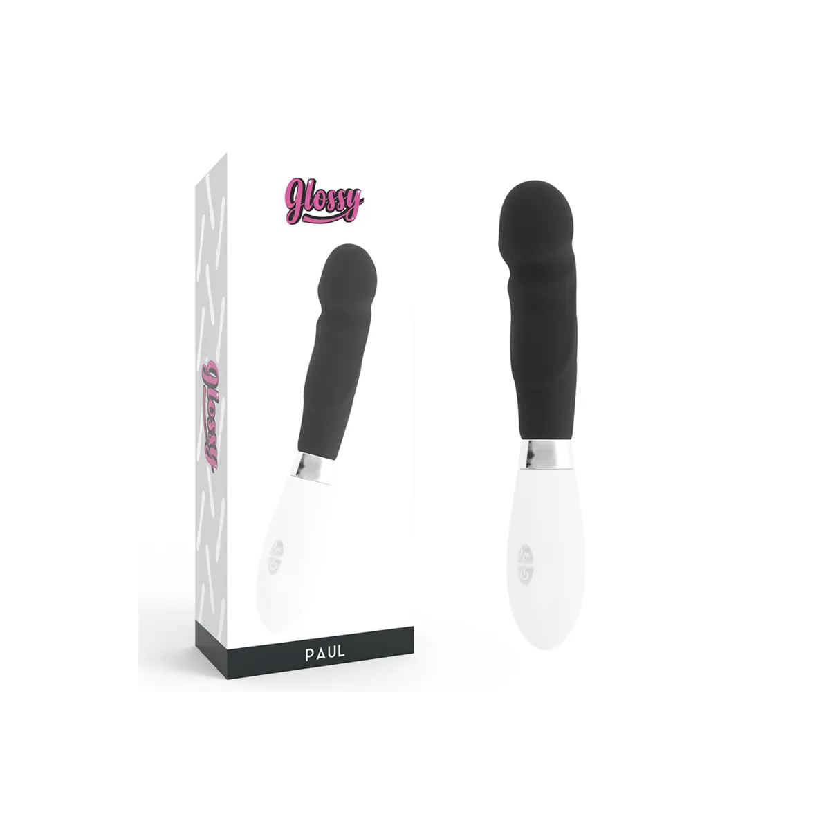 Paul Vibrator Schwarz von Glossy | Fesselliebe.de