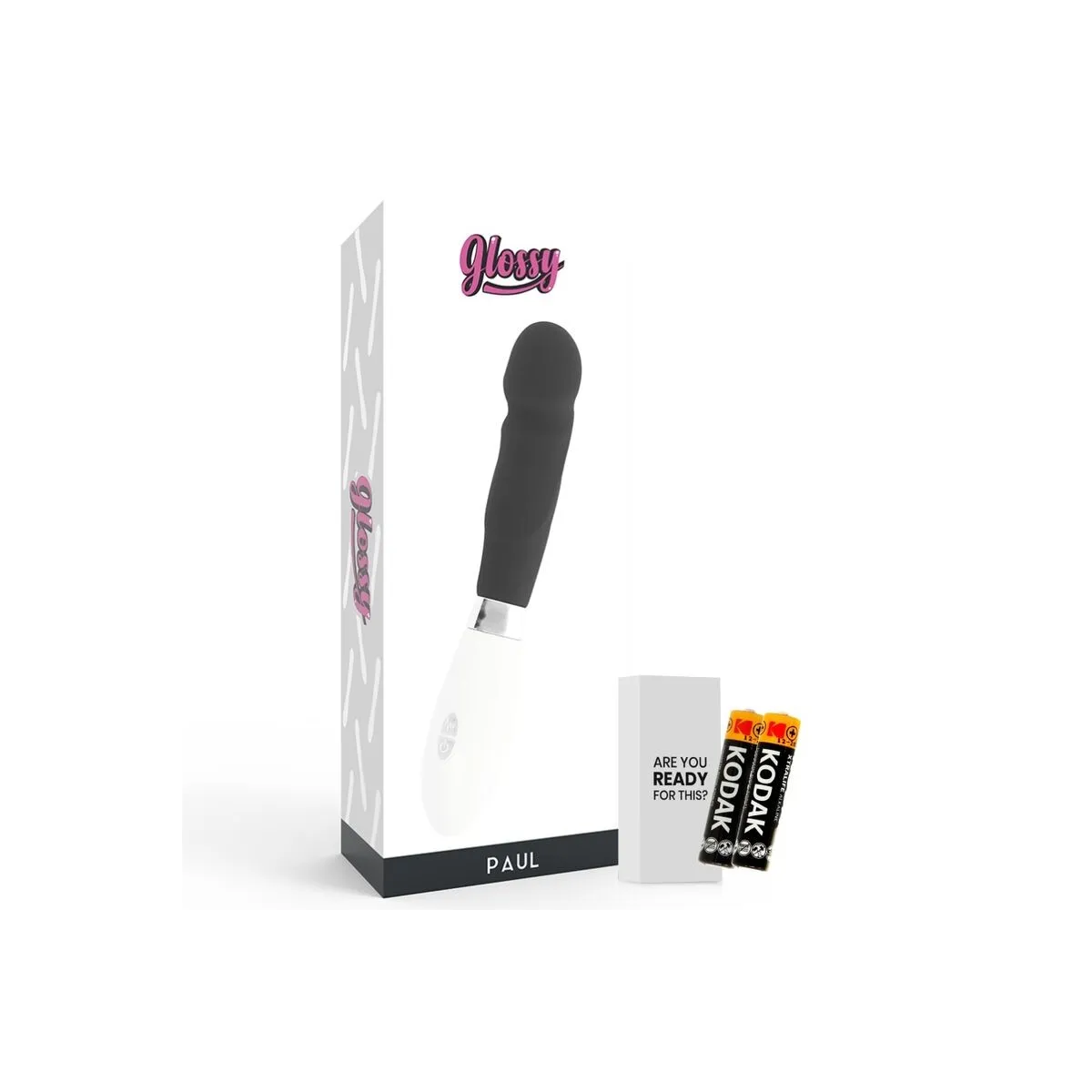Paul Vibrator Schwarz von Glossy | Fesselliebe.de