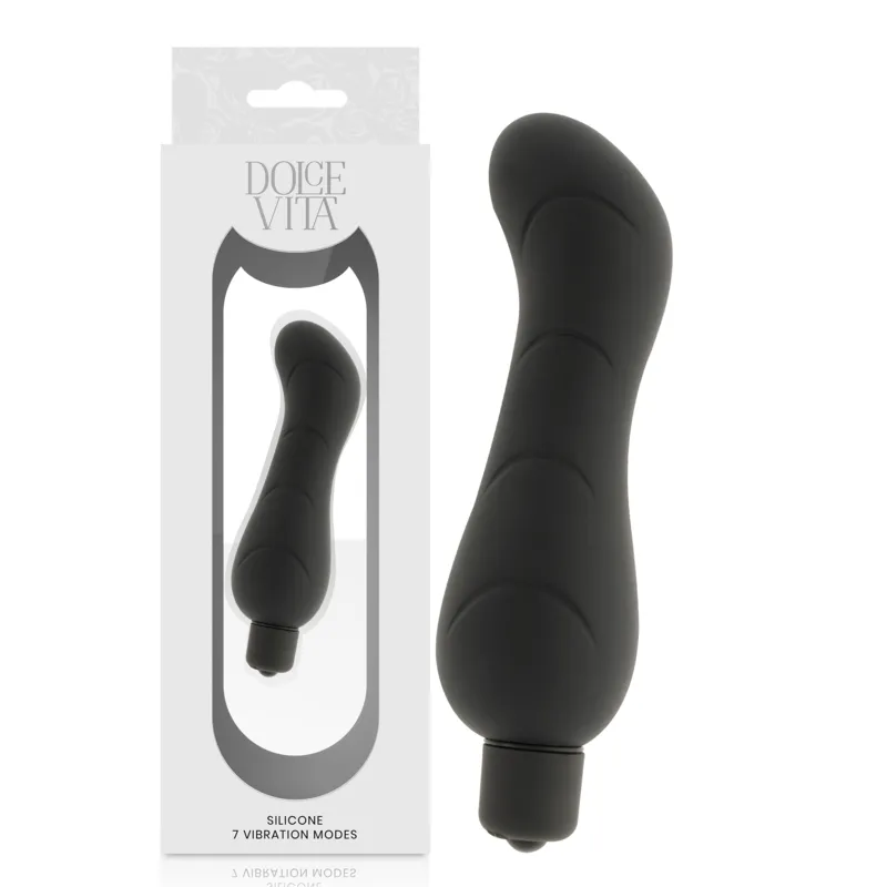 G-Spot Black Silikone von Dolce Vita | Fesselliebe.de
