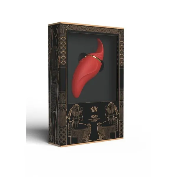 Hero Pulse Wave Massager Red von Zalo | Fesselliebe.de