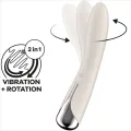 Spinning Vibe 1 G-Spot Beige Rotator Vibrator von Satisfyer Vibrator
