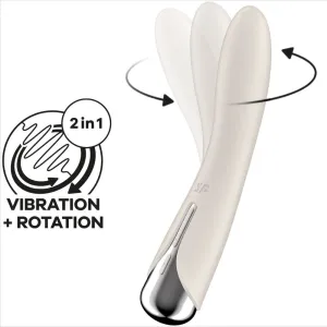 Spinning Vibe 1 G-Spot Beige Rotator Vibrator von Satisfyer Vibrator