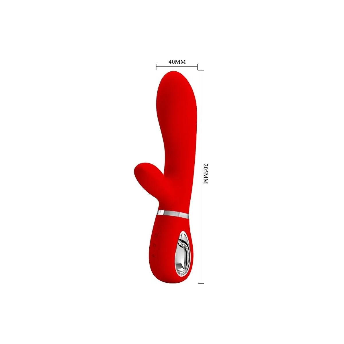 Thomas Multifunktions-G-Spot-Vibrator Rot von Pretty Love Flirtation | Fesselliebe.de